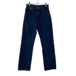 Vintage Wrangler High Waisted Slim Fit Blue Denim Jeans